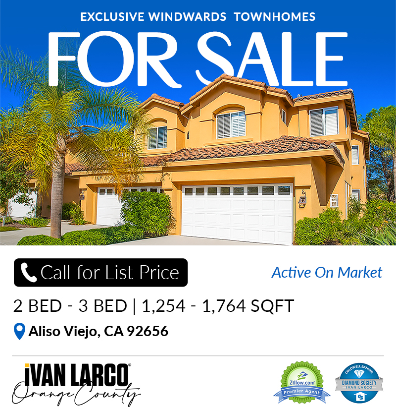 The Windwards Homes For Sale in Aliso Viejo
